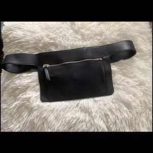 Givenchy Black Leather waist/belt bag